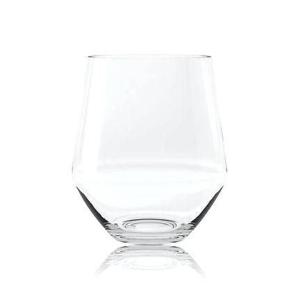 Transparant waterglas uit stijlvol  en stevig kunststof Angle