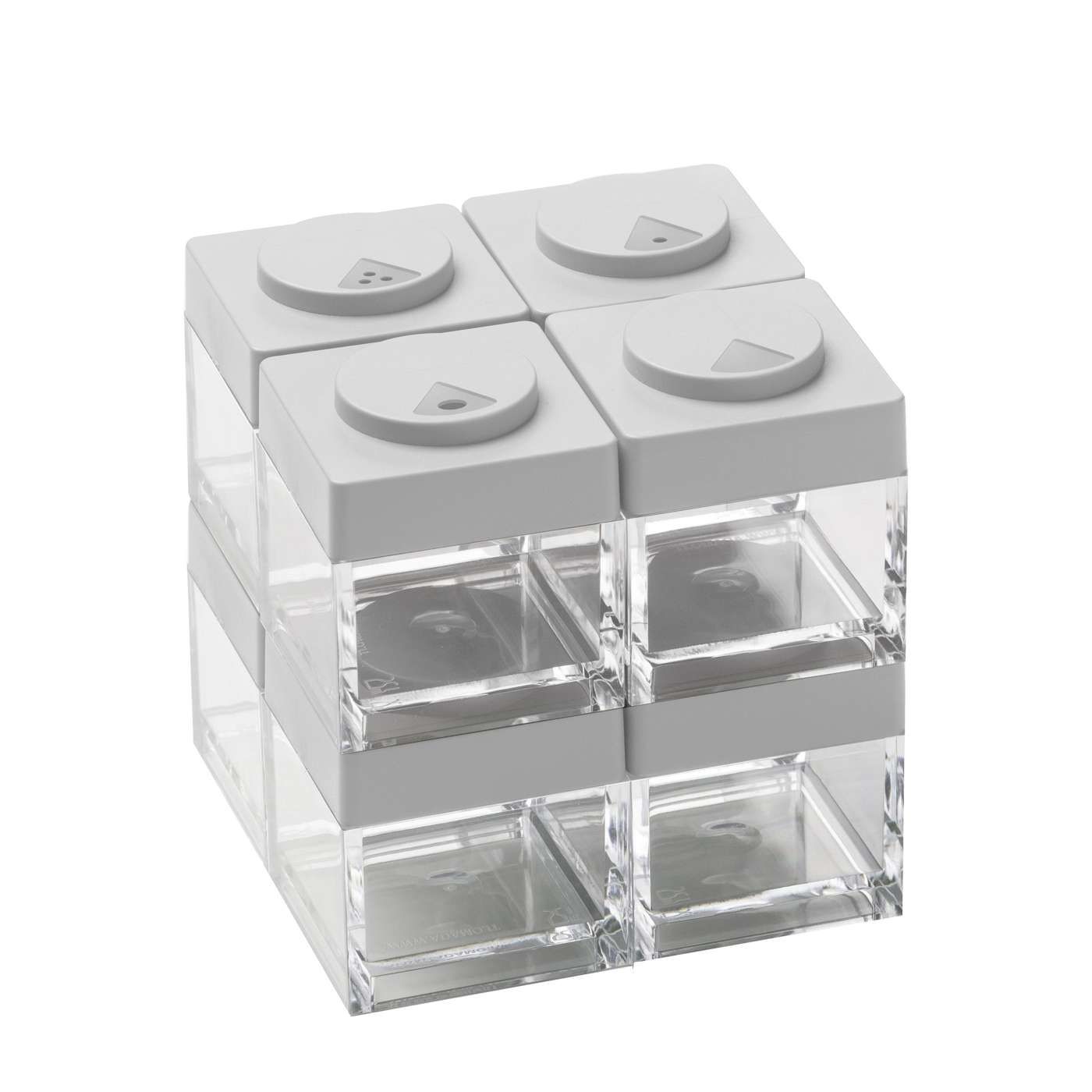 Modulaire opbergdozen BrickStore van Omada kruidenpotje wit