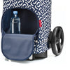 citycruiser bag kleur signature navy in gebruik met met vanonder een flesje water erin 