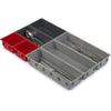 Lade organizer set van 7 stuks gevuld met keuken materiaal