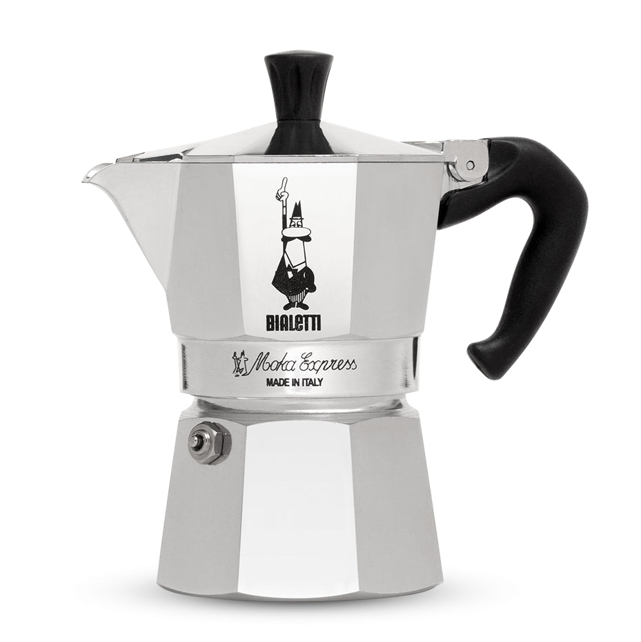 Koffiemaker Bialetti ideaal voor gebruik met de camper