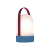 Led lamp Uri Matz van Remember blauw en bordeau